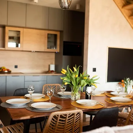 W Sercu Kotliny - Luksusowe 8 Osobowe Z Balia Opalana Drewnem I Widokiem Na Gory Marcinow