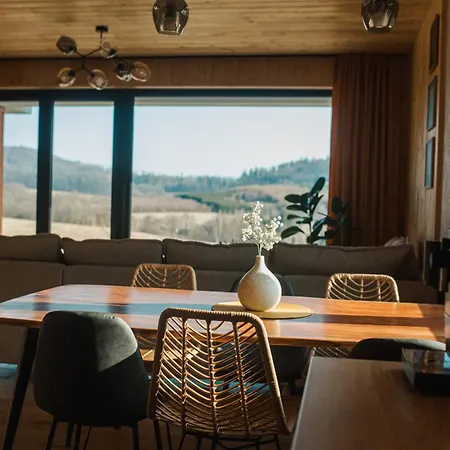 W Sercu Kotliny - Luksusowe 8 Osobowe Z Balia Opalana Drewnem I Widokiem Na Gory Vila