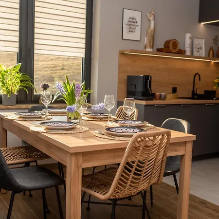 W Sercu Kotliny - Luksusowe 8 Osobowe Z Balia Opalana Drewnem I Widokiem Na Gory Marcinow