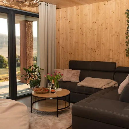 W Sercu Kotliny - Luksusowe 8 Osobowe Z Balia Opalana Drewnem I Widokiem Na Gory * Marcinow