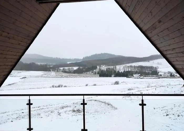 Villa W Sercu Kotliny - Luksusowe 8 Osobowe Z Balia Opalana Drewnem I Widokiem Na Gory Marcinow