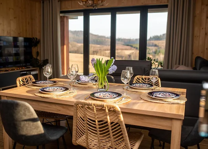 W Sercu Kotliny - Luksusowe 8 Osobowe Z Balia Opalana Drewnem I Widokiem Na Gory * Kłodzko