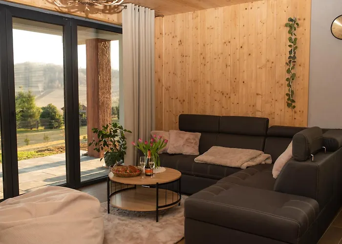 W Sercu Kotliny - Luksusowe 8 Osobowe Z Balia Opalana Drewnem I Widokiem Na Gory * Marcinow