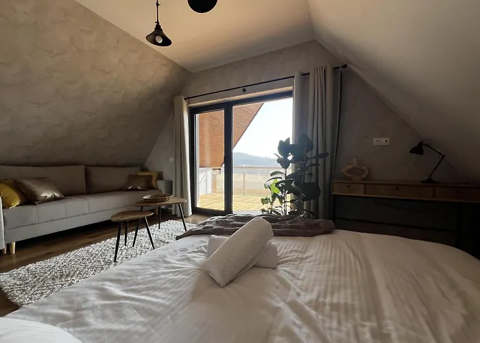 W Sercu Kotliny - Luksusowe 8 Osobowe Z Balia Opalana Drewnem I Widokiem Na Gory