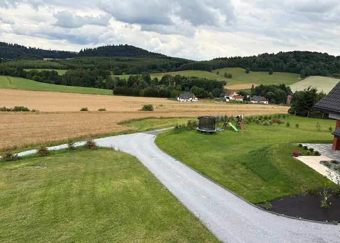 W Sercu Kotliny - Luksusowe 8 Osobowe Z Balia Opalana Drewnem I Widokiem Na Gory Kłodzko